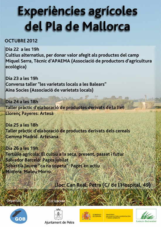 Experiencies agrícoles