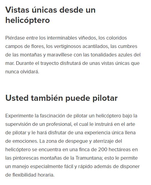dmc helicopter